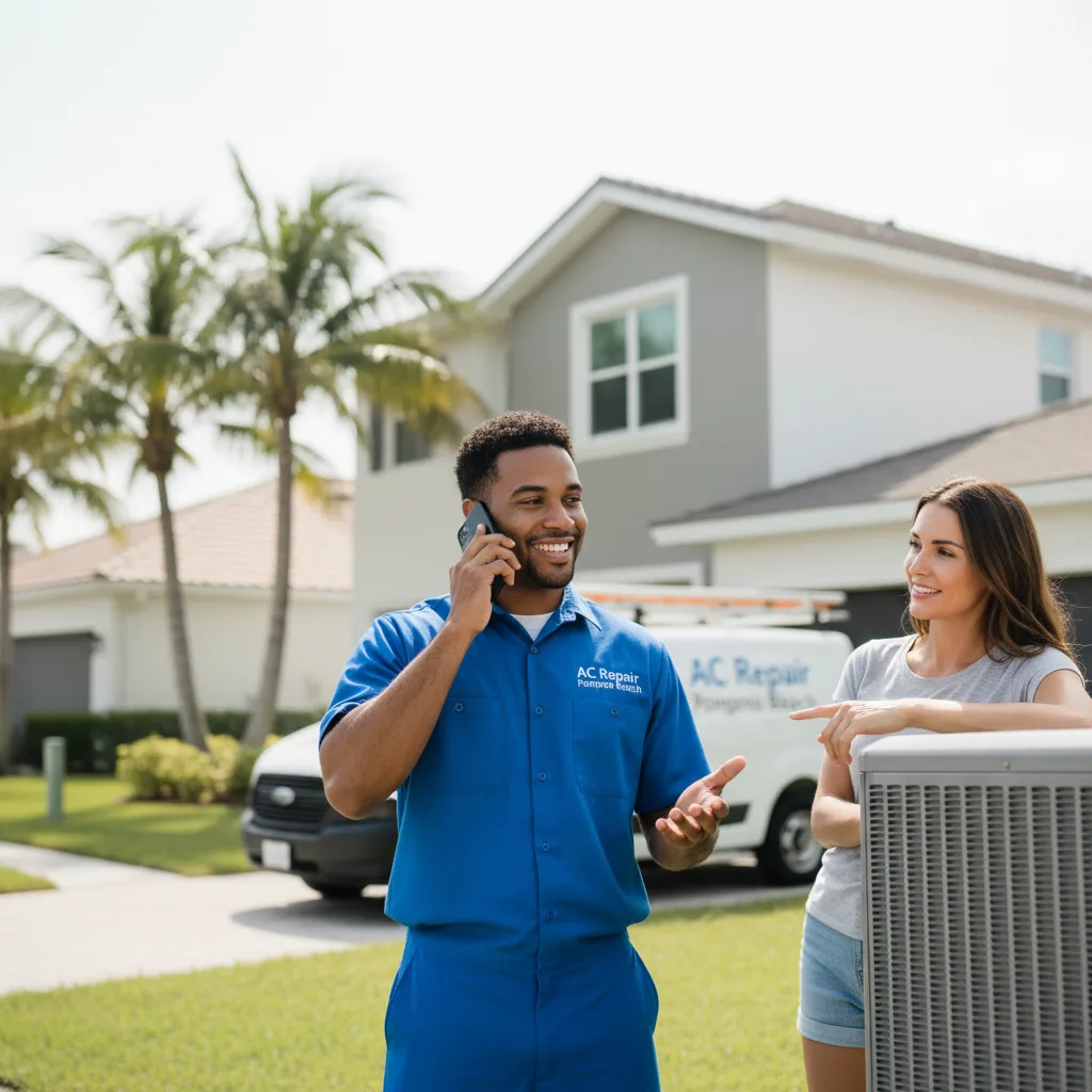 AC Repair Pompano Beach customer support in West Enfield